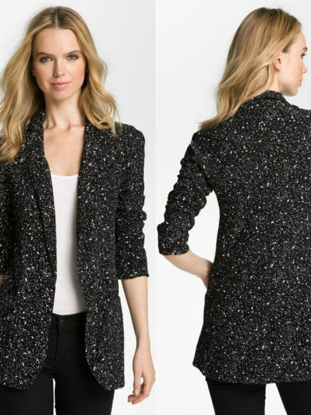 Diane Von Furstenberg Silk Blazer/VINT